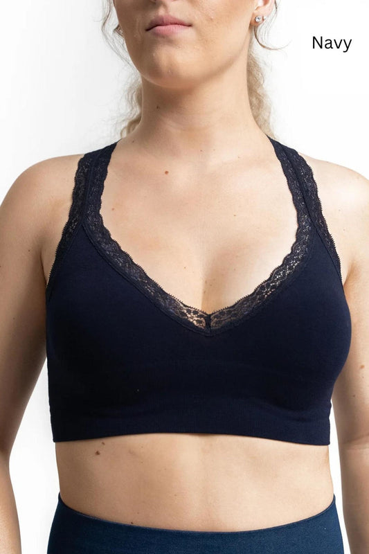 Y-Back Lace Bralette