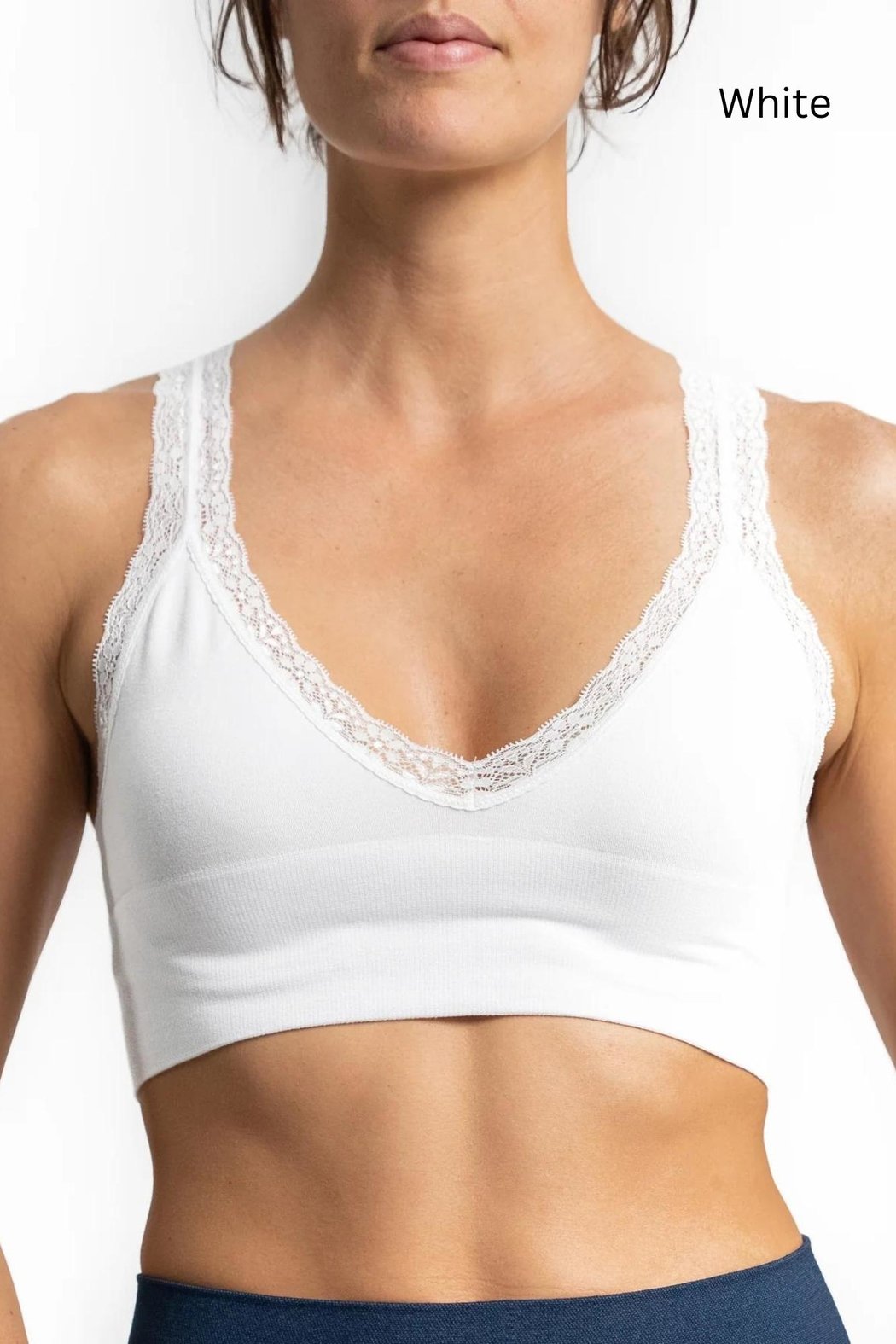 Y-Back Lace Bralette