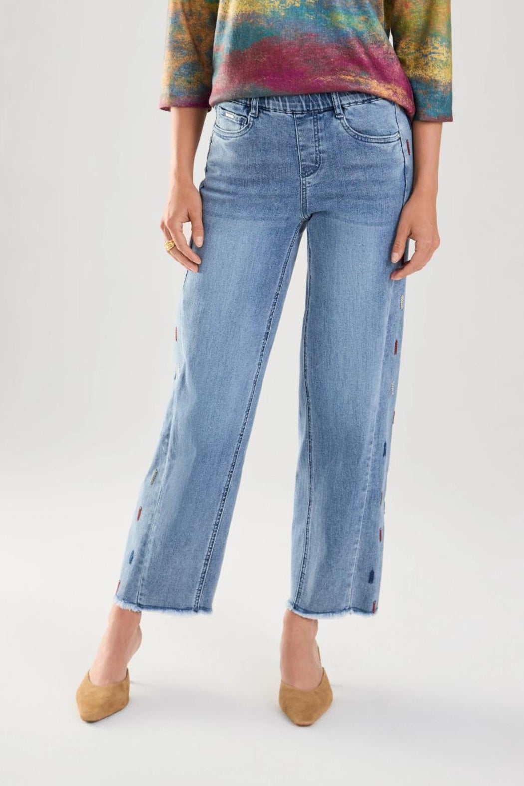 Straight Ankle Jeans