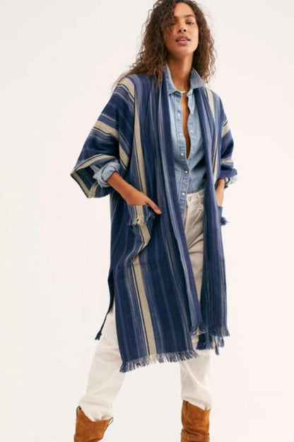 Odyssey Stripes Long Jacket