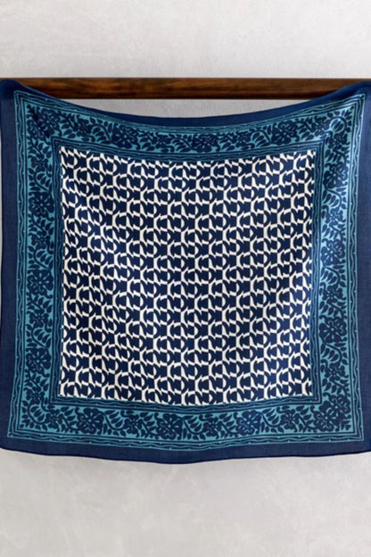 Voyager Block Print Bandana