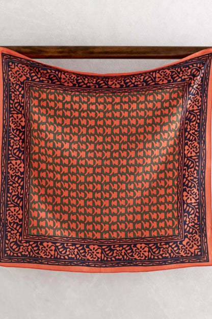 Voyager Block Print Bandana