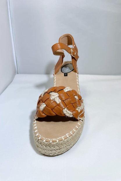 Woven Wedge Sandal