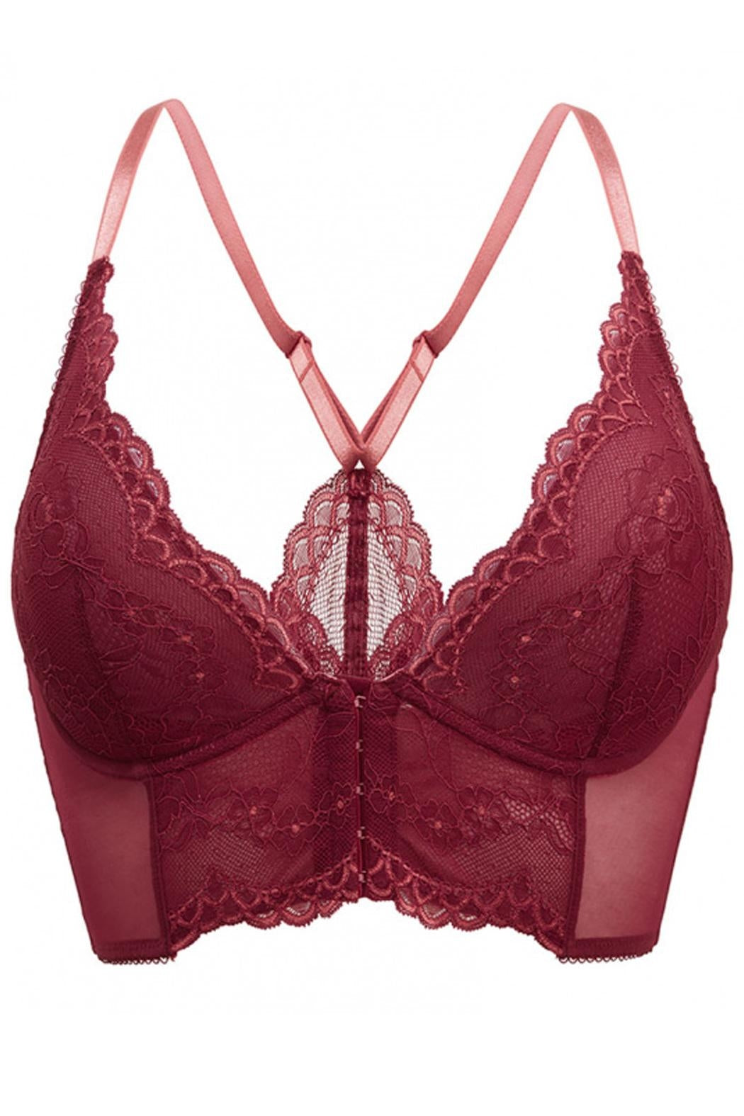 Superboost Lace Deep V Bralette