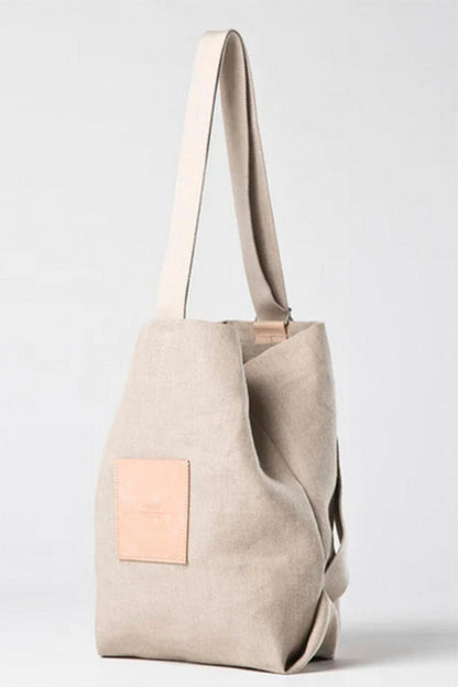 Backpack Black Linen