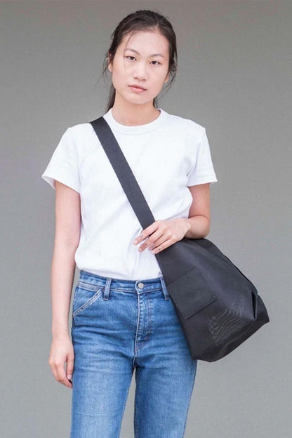 Backpack Black Linen