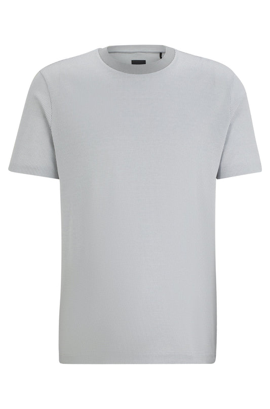 BOSS Cotton T-shirt With Mercerized Finish
