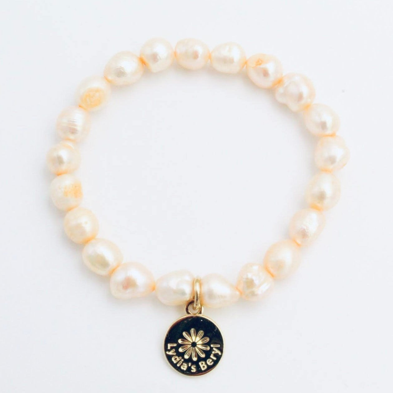 Beige Pearl Bracelet