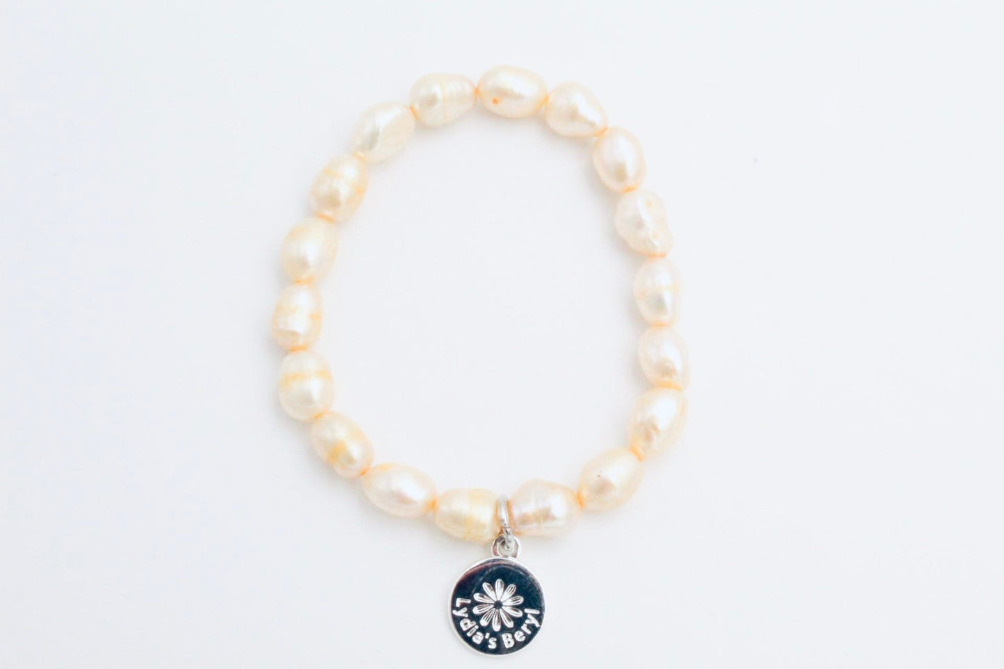 Beige Pearl Bracelet