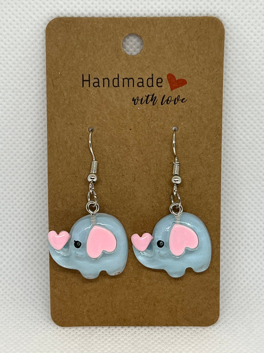 Baby Elephant Earrings