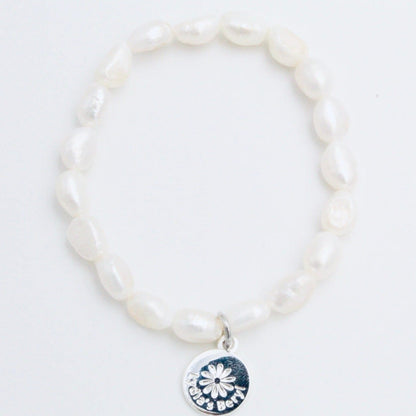 White Pearl Bracelet