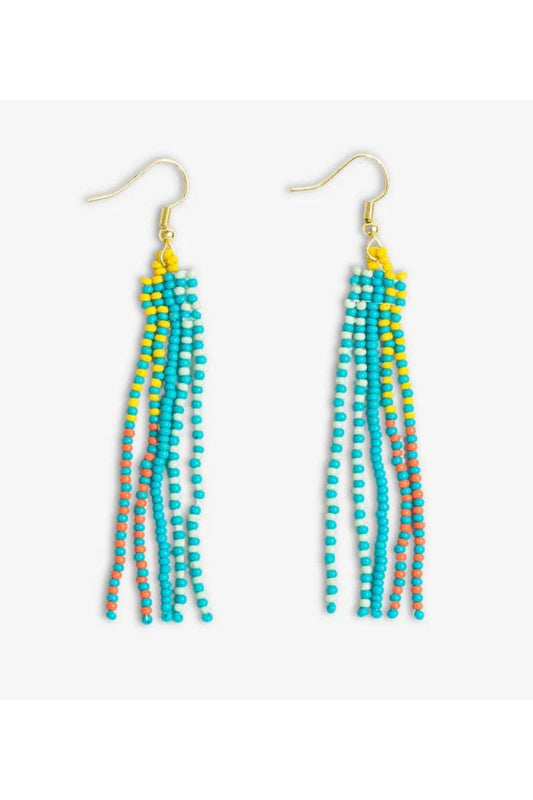 Turquoise Specked Earrings