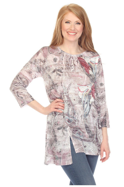 Tulip Burnout Long Top