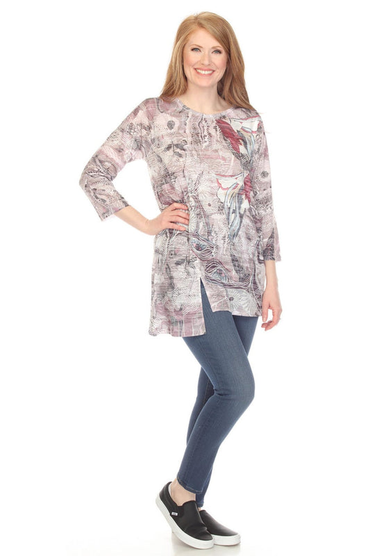 Tulip Burnout Long Top