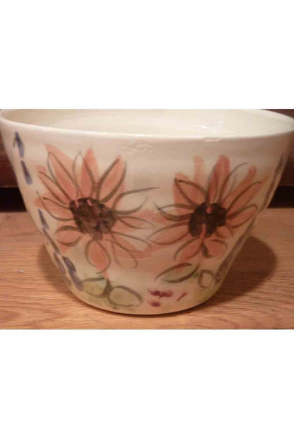 Sunflower Pottery Bowl