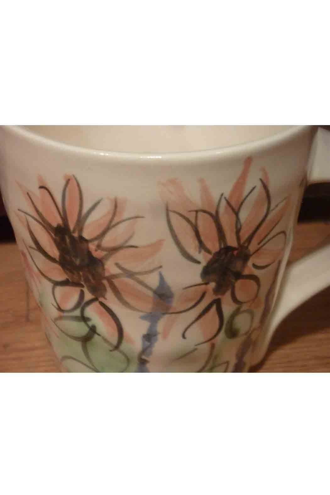 Sunflower Pottery Mug