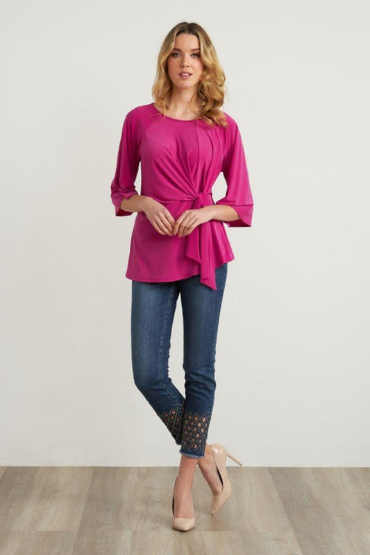 Tie Front, Bell Sleeve Top