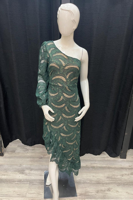 One-Shoulder Asymmetrical Dress