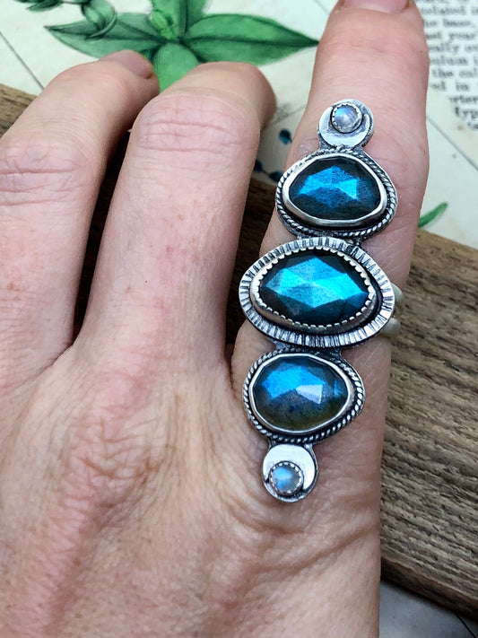 Blue Moon Ring