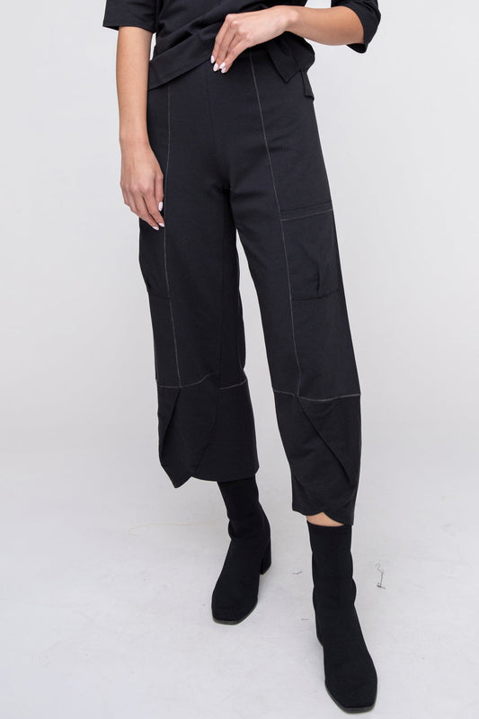 Black Essential Pants