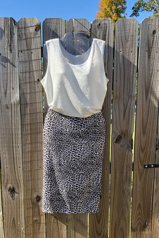Artisan Animal-Print Skirt-Xs