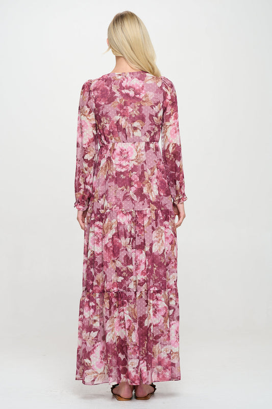 Camellia Mauve Maxi Dress