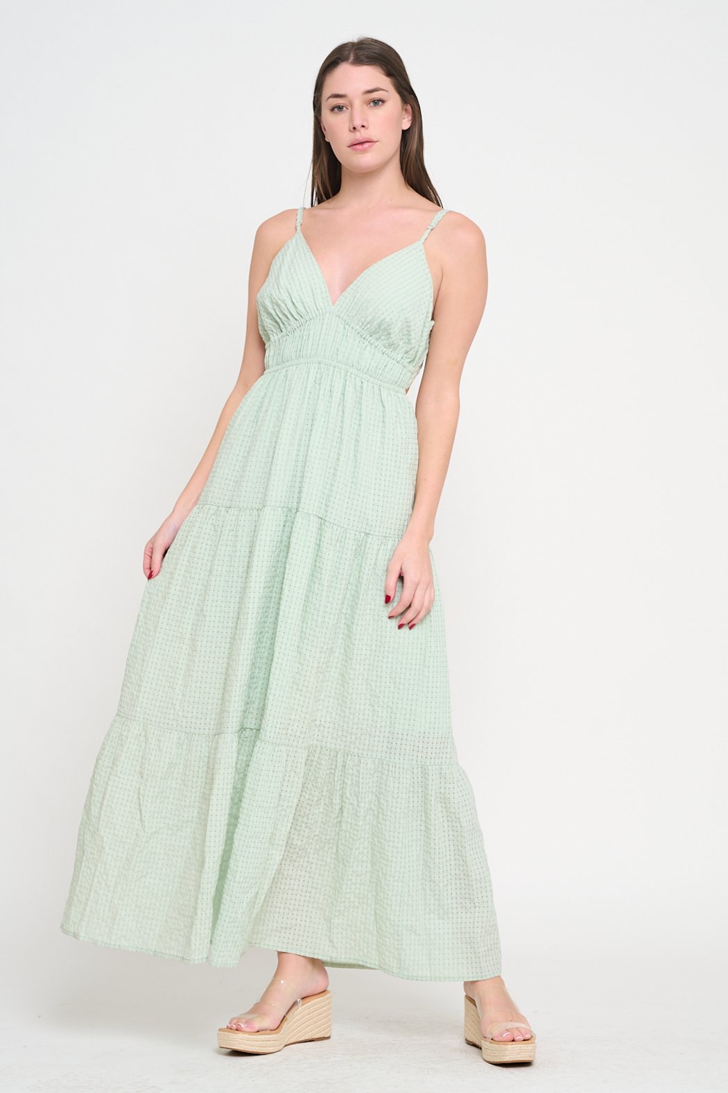 Olive Grove Serenity Maxi Dress