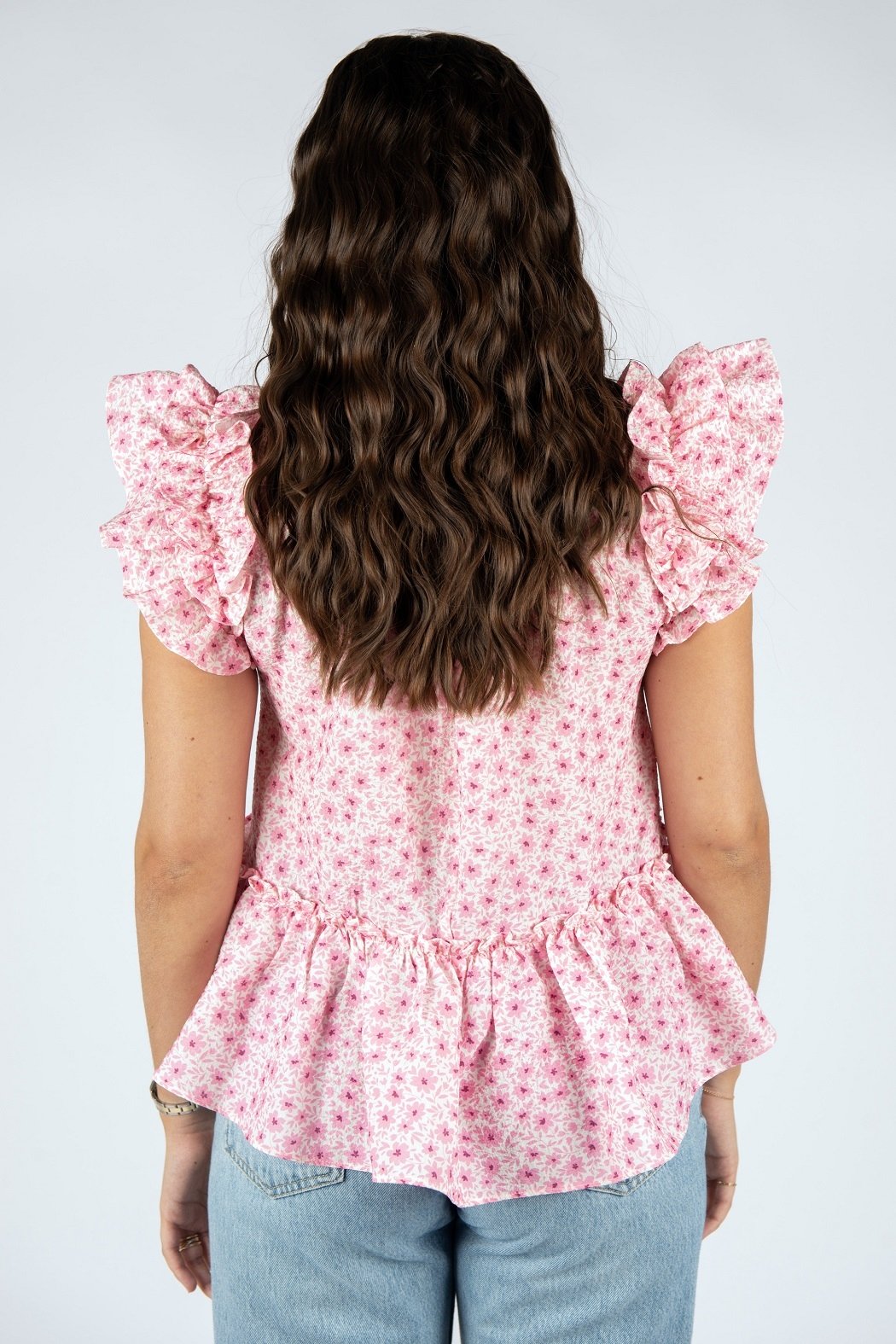 Tickled Pink Irene Top