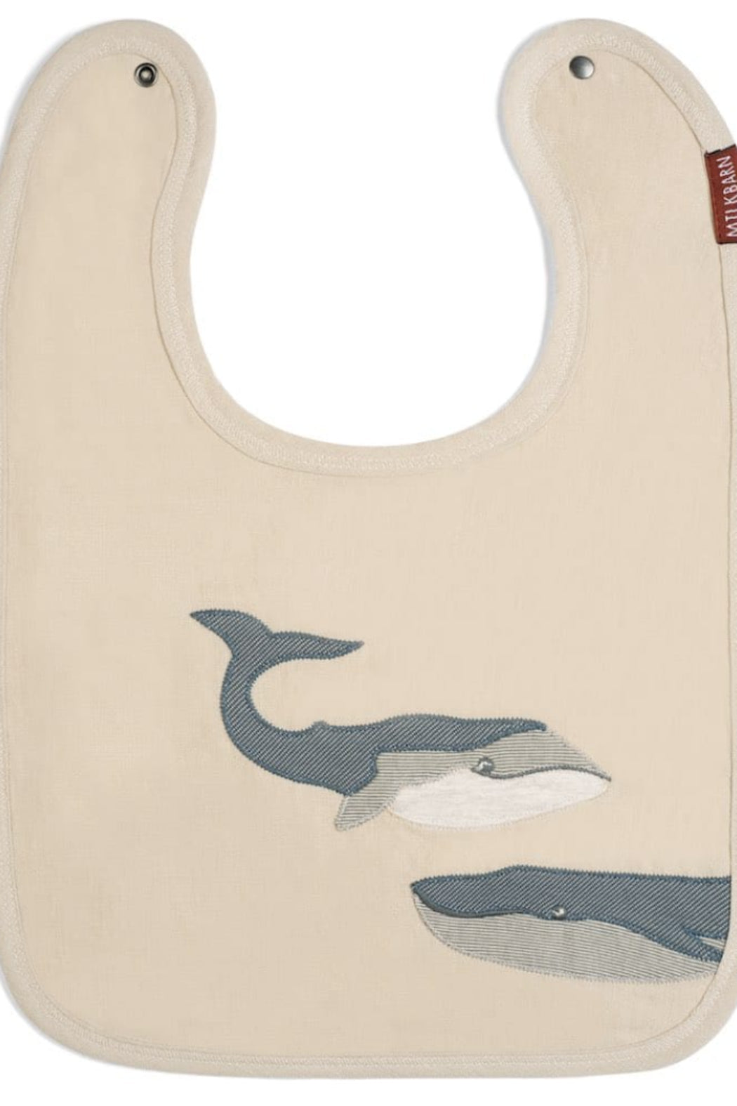 Applique Linen Bib