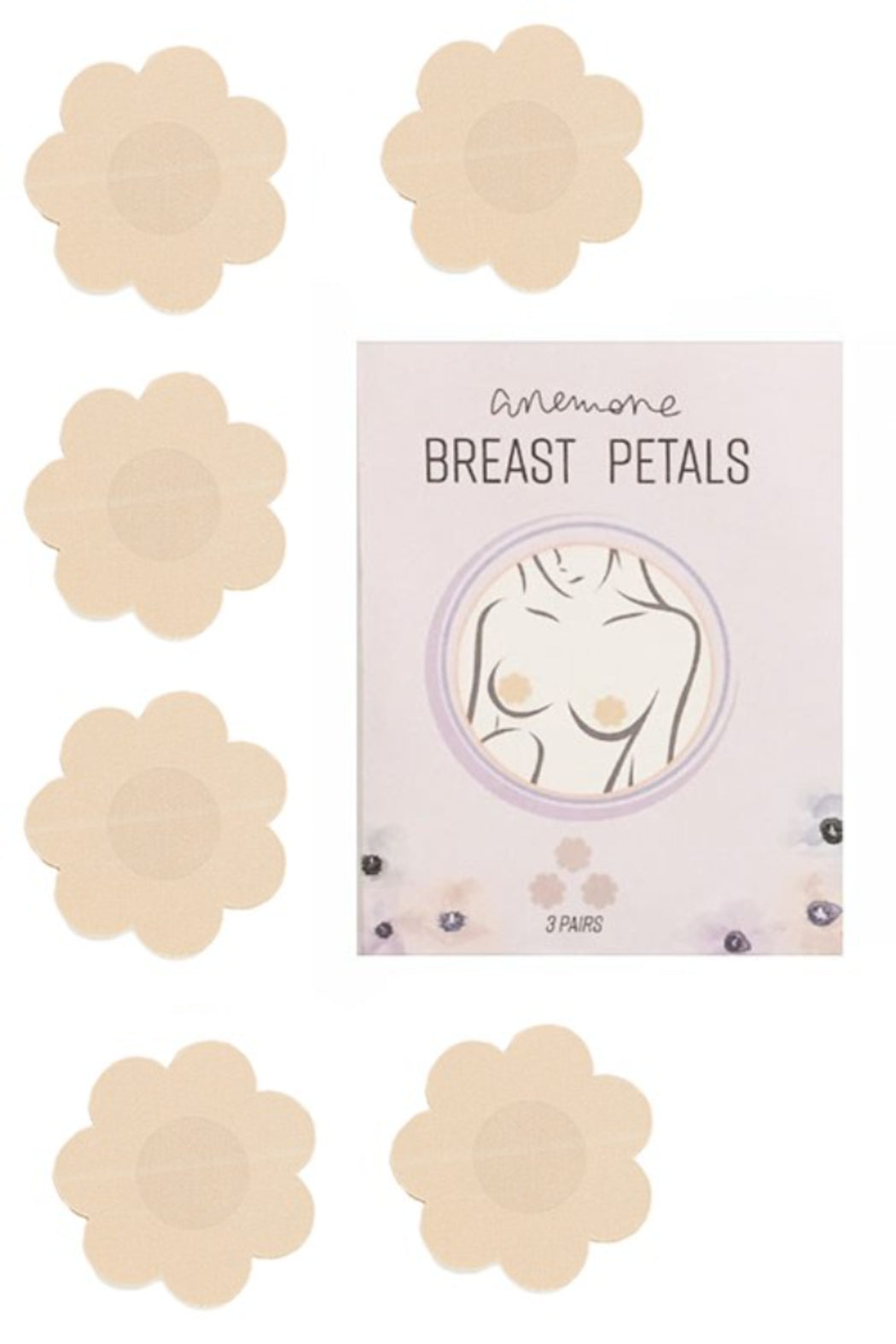 Nude Breast Petals
