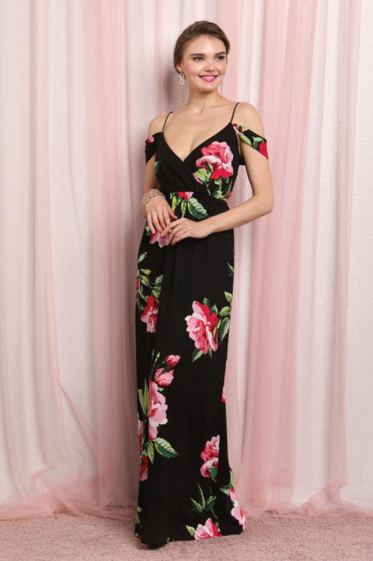 Off Shoulder Maxi