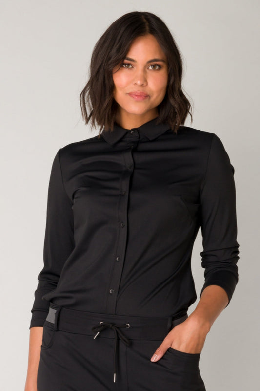 Olimpia Blouse in Black