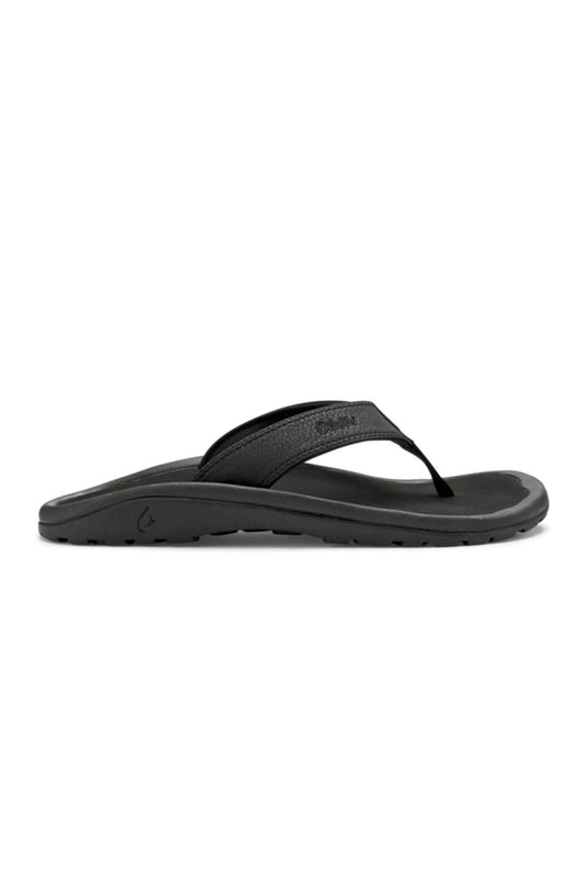 Olukai Men's 'Ohana Sandal in Black/Black