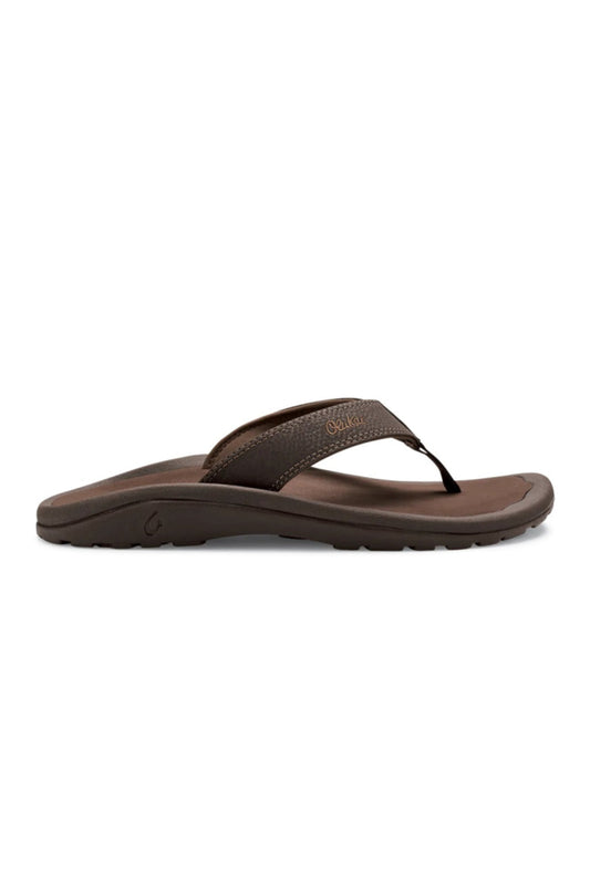 Olukai Men's 'Ohana Sandal in Dark Java/Ray