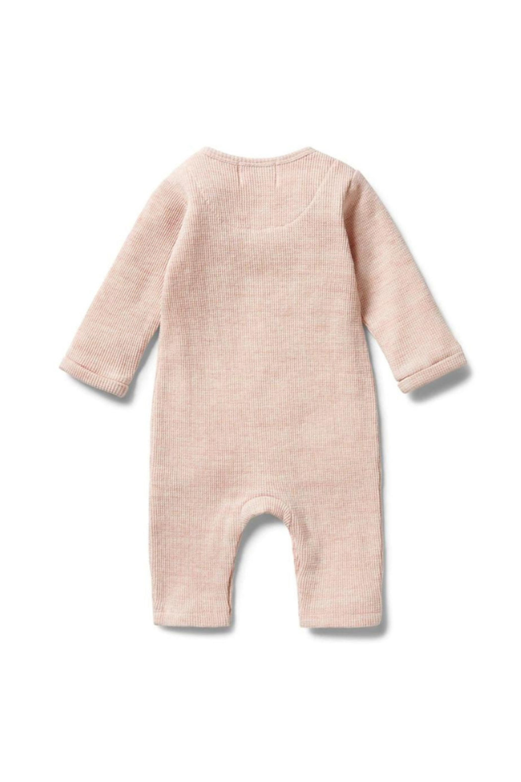 Organic Waffle Slouch Growsuit