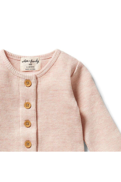 Organic Waffle Slouch Growsuit