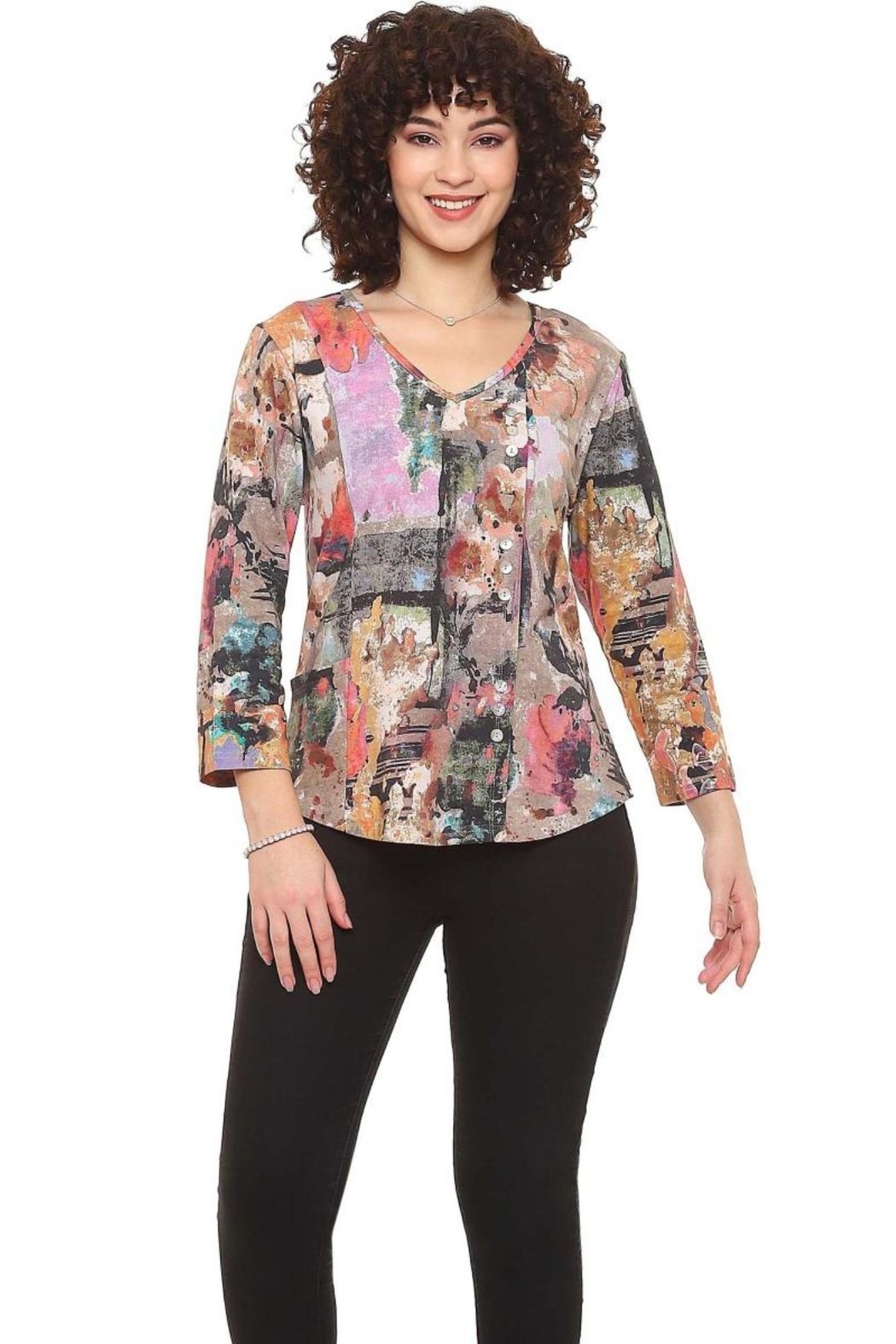 Abstract Print Top