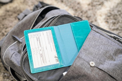 5 Pack Passport Holder with CDC Vaccination Card Protector