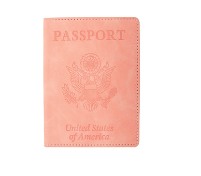5 Pack Passport Holder with CDC Vaccination Card Protector