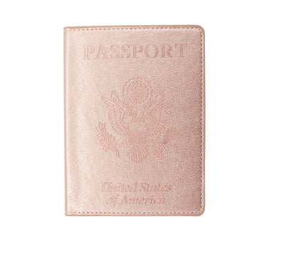 5 Pack Passport Holder with CDC Vaccination Card Protector