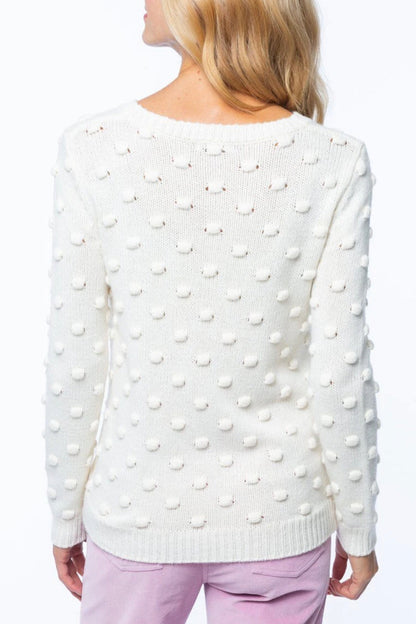 Popcorn sweater