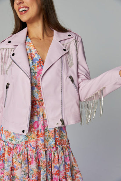 "Rife" Vegan Leather Jacket