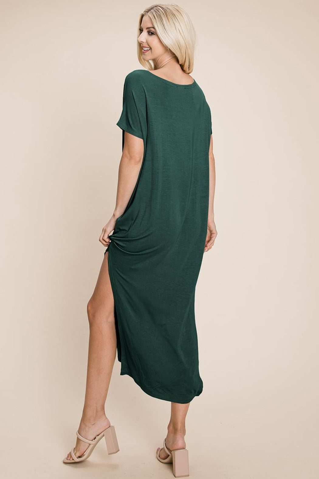 Side Split  Long Maxi Dress