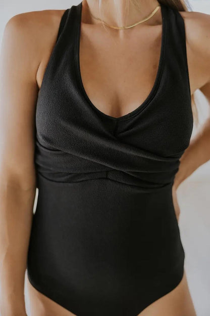 Barb Open Back One Piece