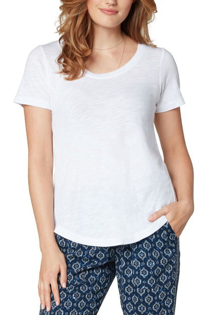 Scoop Neck Short Sleeve Tee