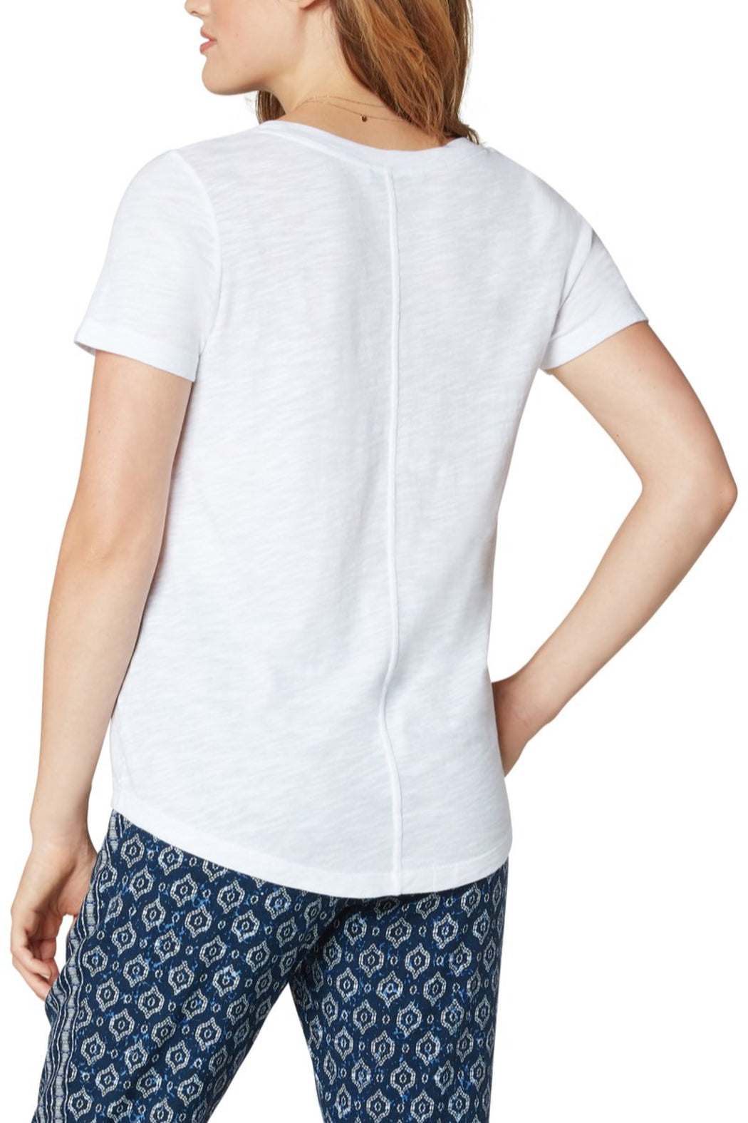 Scoop Neck Short Sleeve Tee