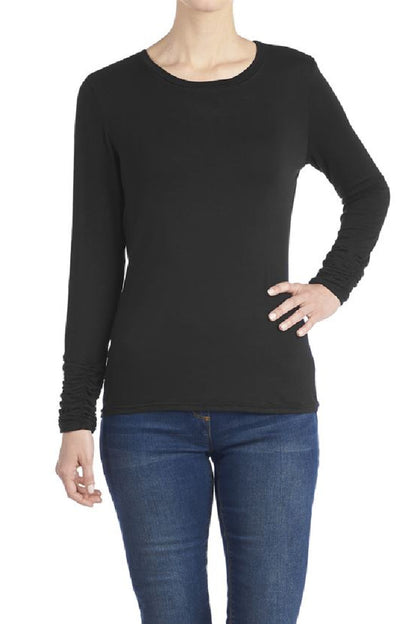 Scrunch Sleeve Tee