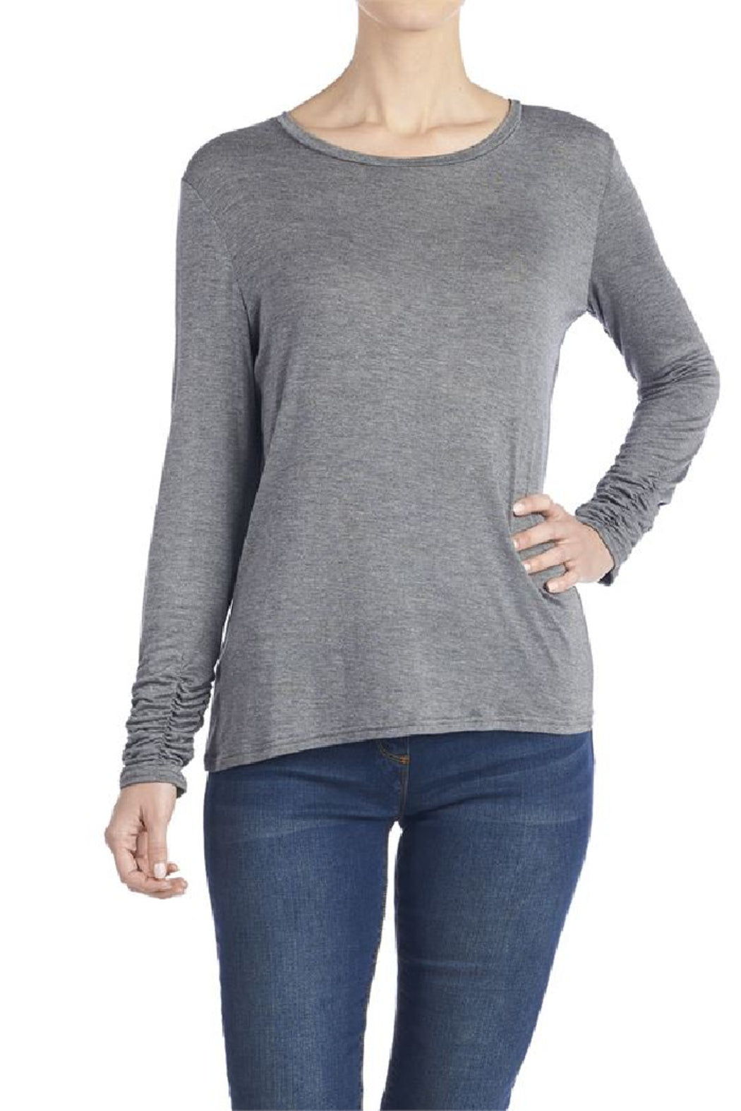 Scrunch Sleeve Tee