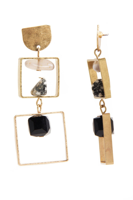Sedona Square Earring
