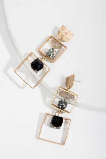 Sedona Square Earring